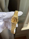 Audemars Piguet Royal Oak Mini Frosted Yellow Gold Full Set New 2026